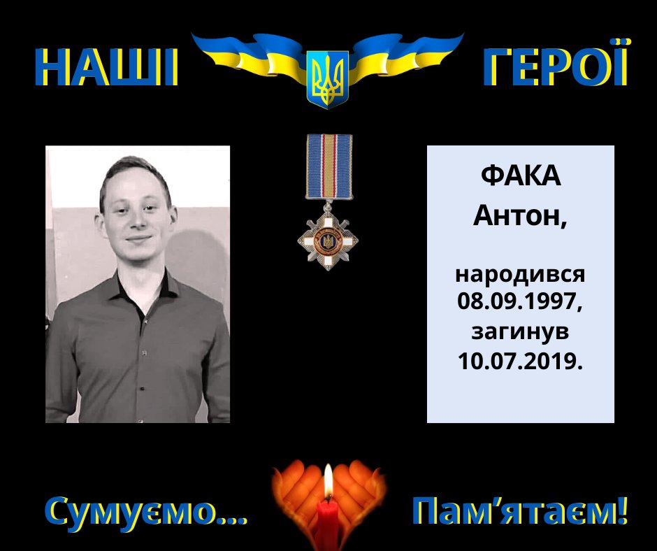 Навіки в пам’яті людській: Фака Антон