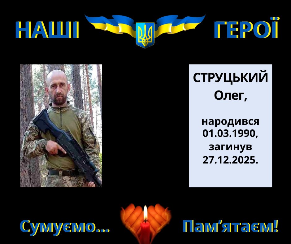 Навіки в пам’яті людській: Струцький Олег