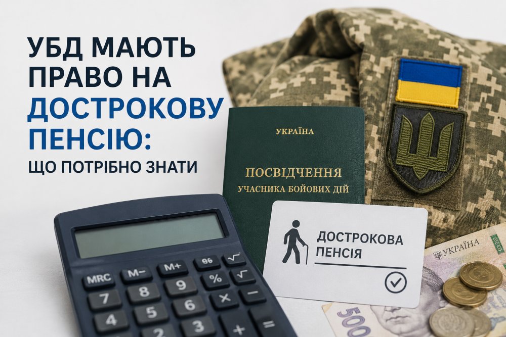 УБД мають право на дострокову пенсію: що потрібно знати