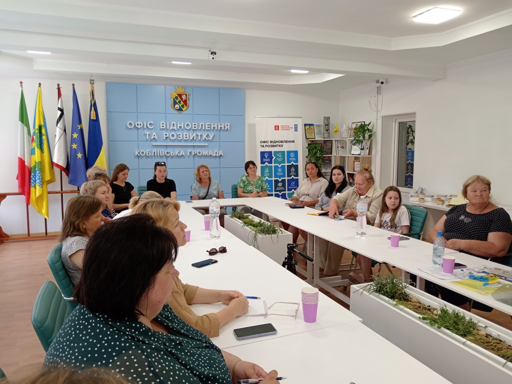 Українська мова об’єднує: у Коблівській громаді працює розмовний клуб «Ріка» (фото)