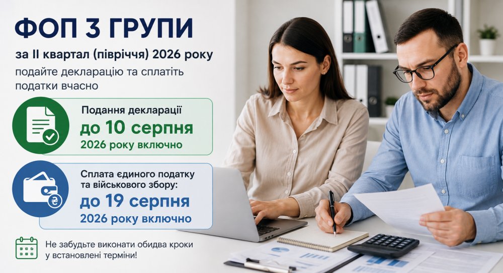 Нагадування для ФОП 3 групи!