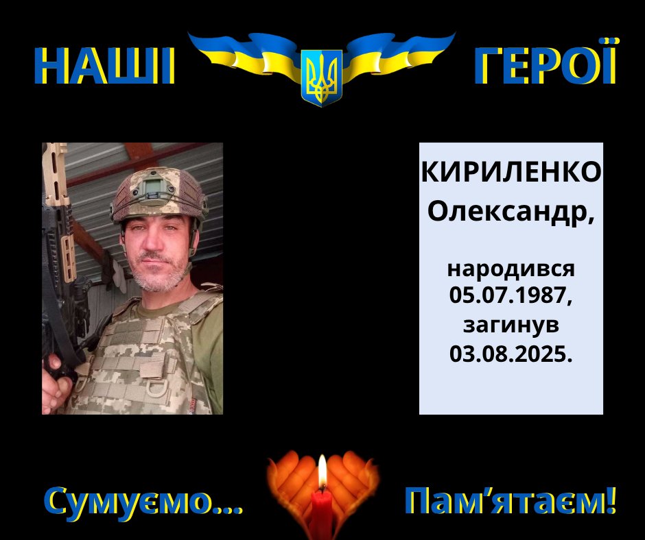 Навіки в пам’яті людській: Кириленко Олександр