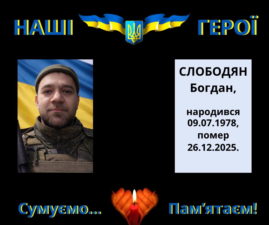 Навіки в пам’яті людській: Слободян Богдан