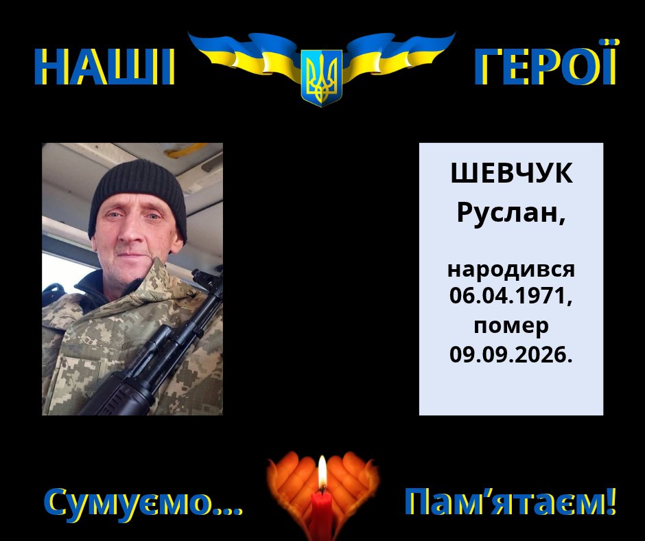 Навіки в пам’яті людській: Шевчук Руслан